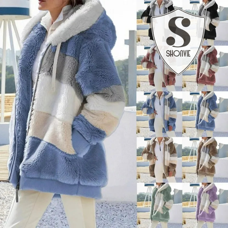 Women's Large Comfortable Jacket Coat