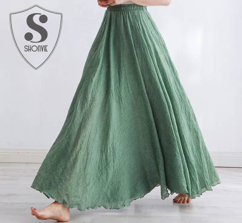 Comfortable Long Summer Beach Skirt