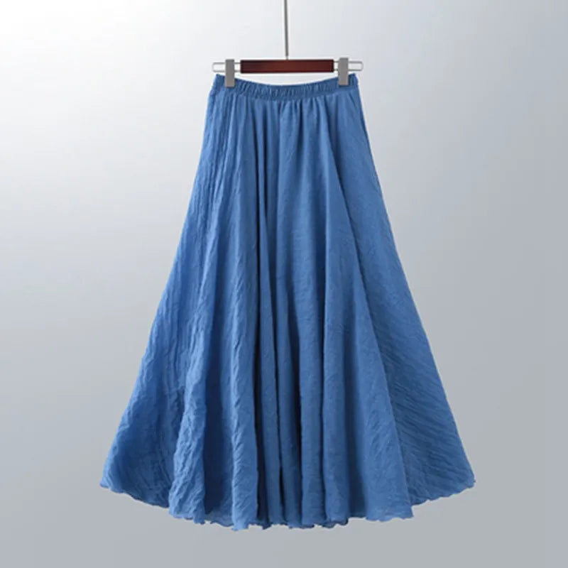 Comfortable Long Summer Beach Skirt