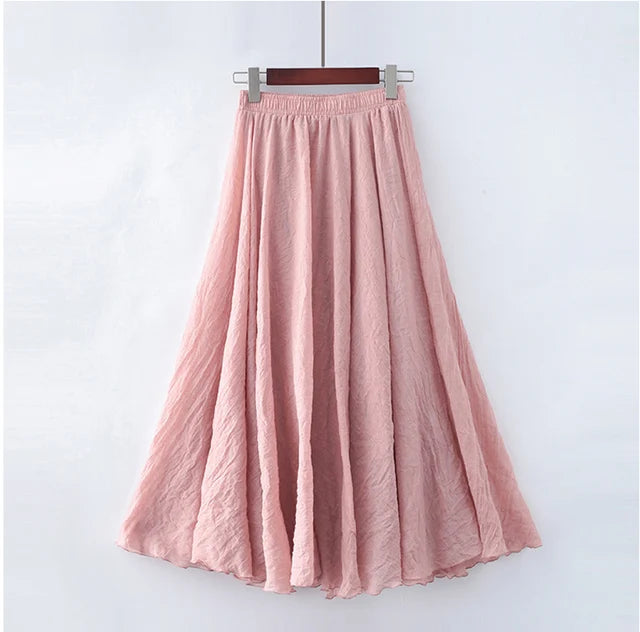 Comfortable Long Summer Beach Skirt