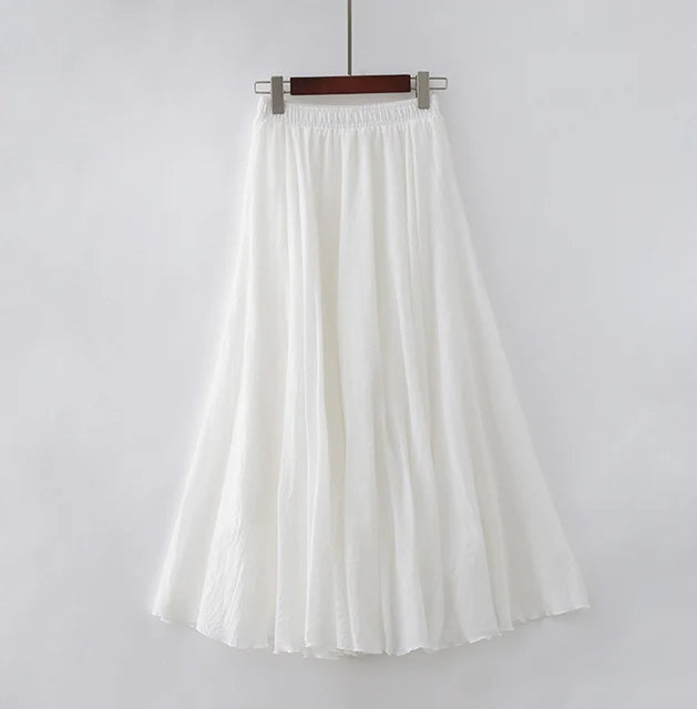 Comfortable Long Summer Beach Skirt