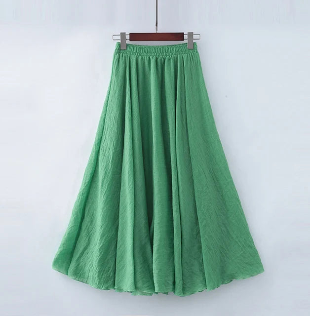 Comfortable Long Summer Beach Skirt