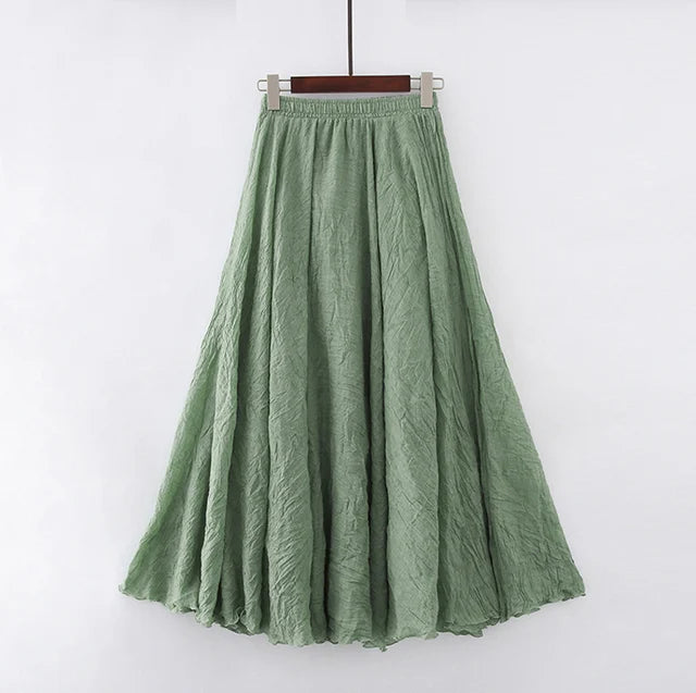 Comfortable Long Summer Beach Skirt
