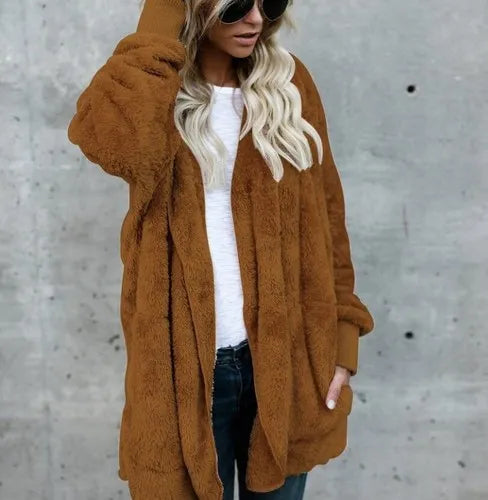 Warme Strickjacke Damen Langarm Herbst