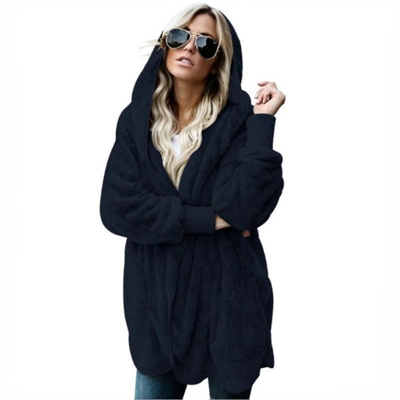 Warme Strickjacke Damen Langarm Herbst