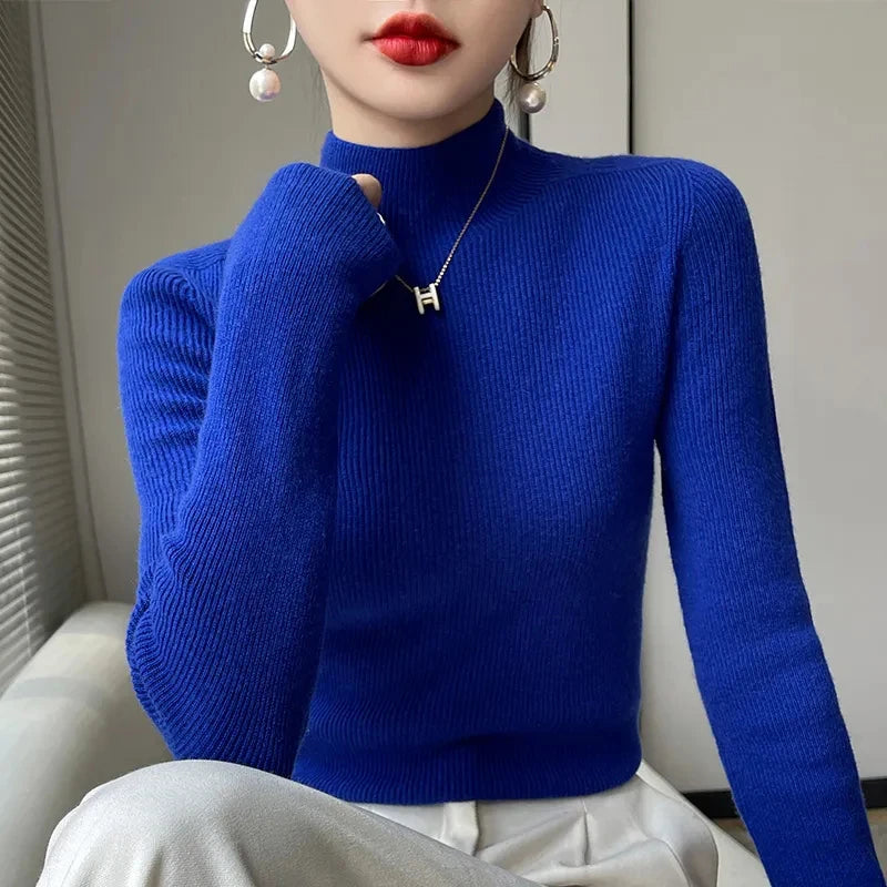 Women's Lightweight Knitted Autumn Sweater