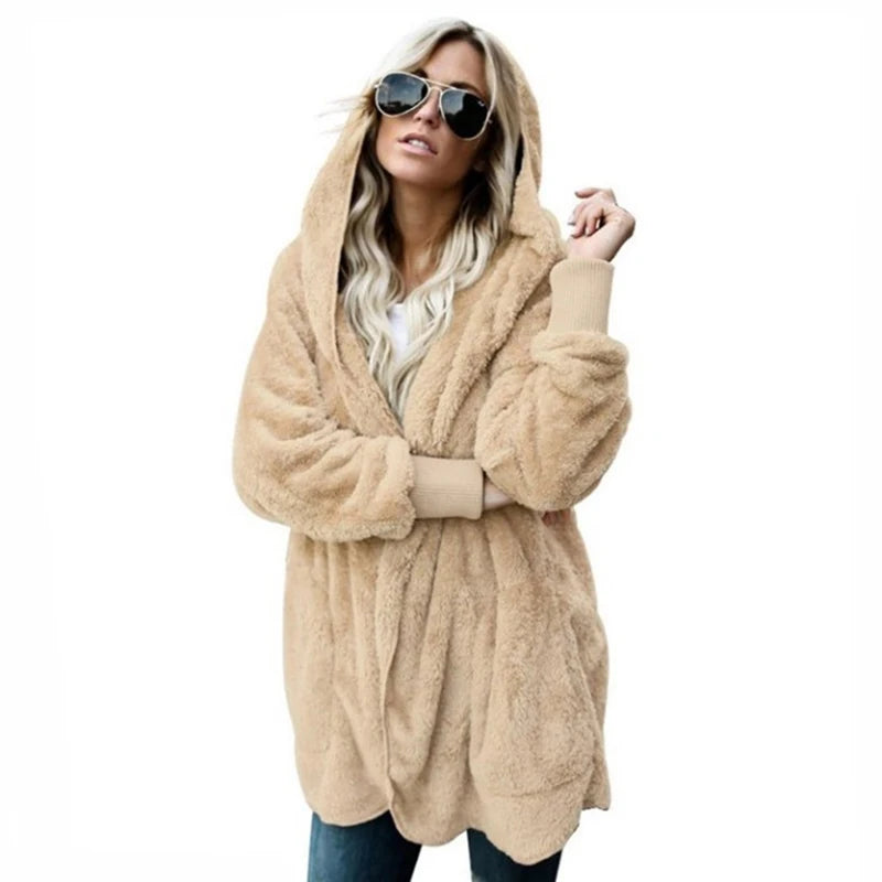 Warme Strickjacke Damen Langarm Herbst