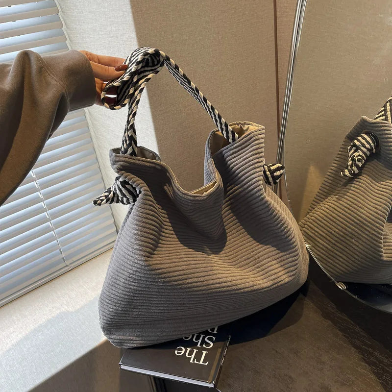 Bolsa Mujer Casual Pana Pequeña