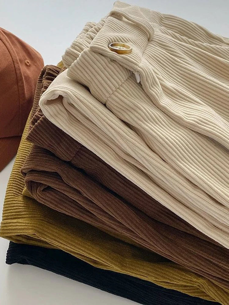 Women's Casual Vintage Pockets Pants