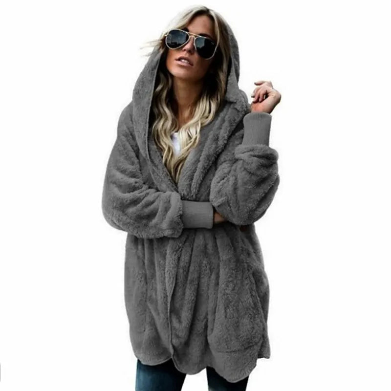 Warme Strickjacke Damen Langarm Herbst