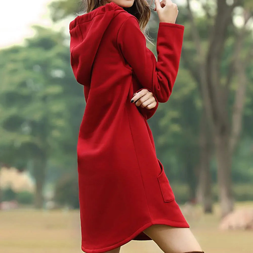 Sudadera Mujer Larga Comoda Casual