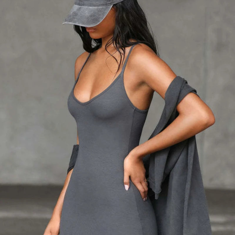 Vestido Mujer Verano Corto Stretch