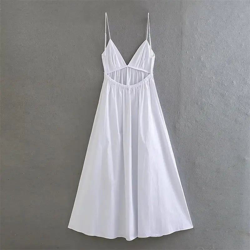 Vestido Mujer Verano Elegante Fresco
