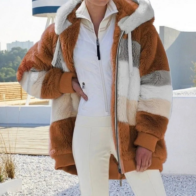 Women's Large Comfortable Jacket Coat