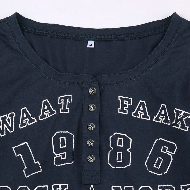 Camiseta Mujer Manga Larga Retro