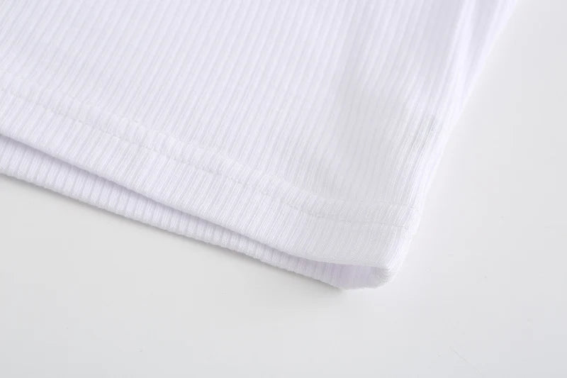 Camiseta Mujer Básica Corta Cómoda