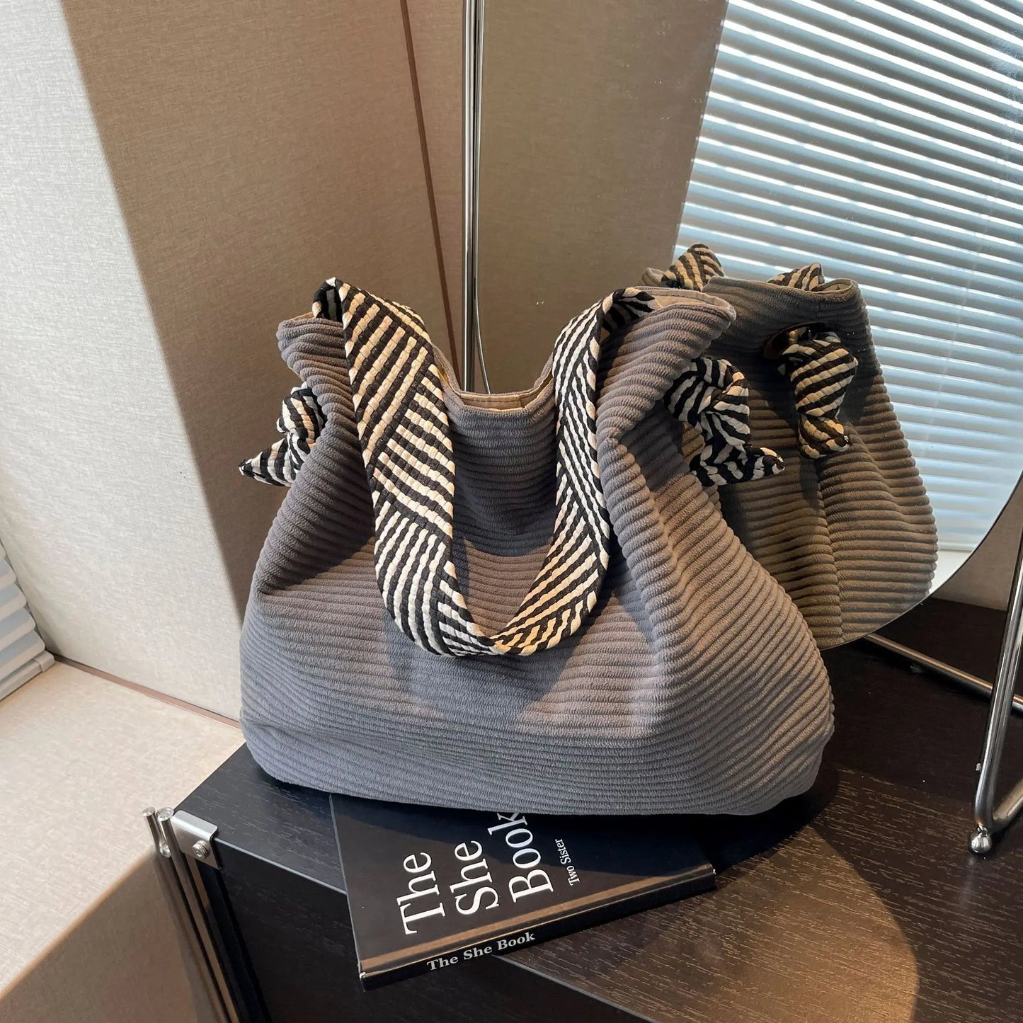 Bolsa Mujer Casual Pana Pequeña