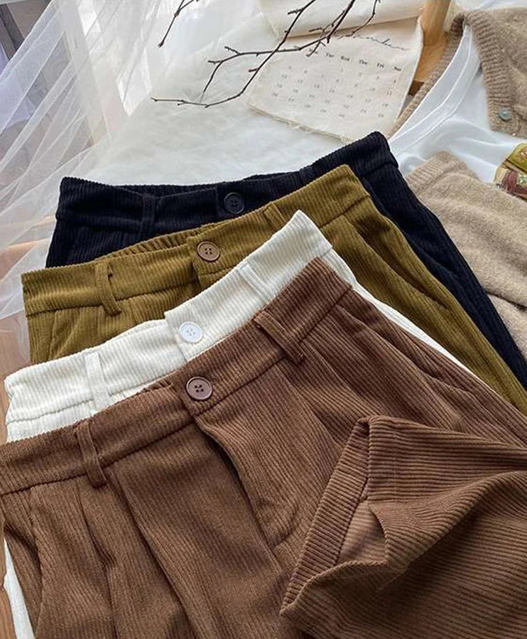 Women's Casual Vintage Pockets Pants