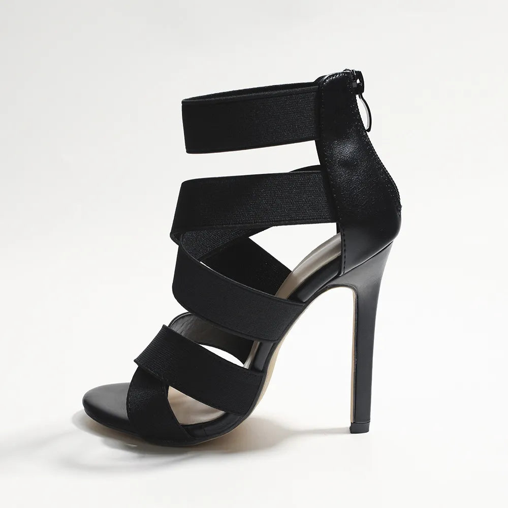 Damenschuhe öffnen Nacht-High-Heels