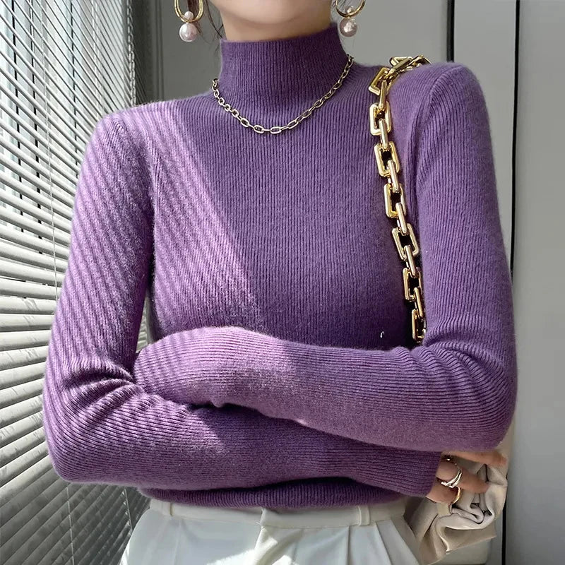 Women's Lightweight Knitted Autumn Sweater