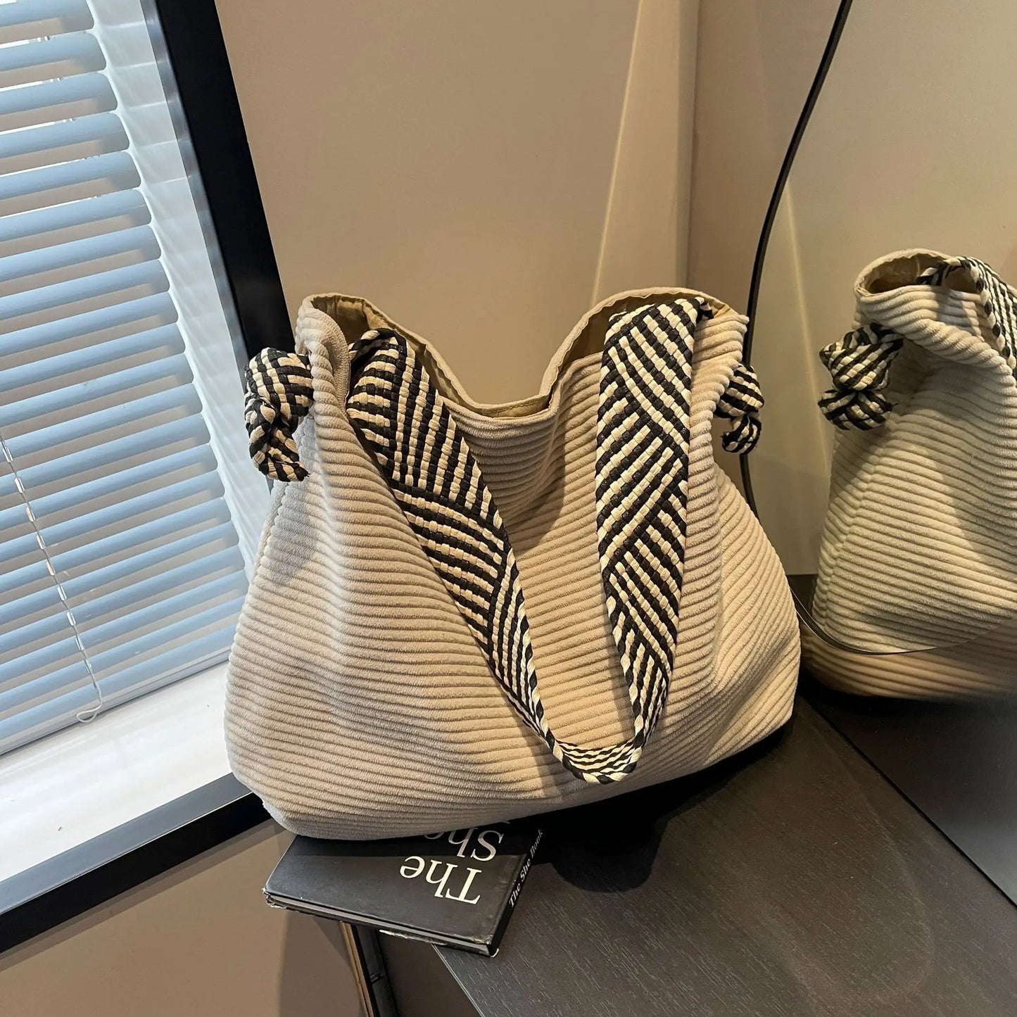 Bolsa Mujer Casual Pana Pequeña
