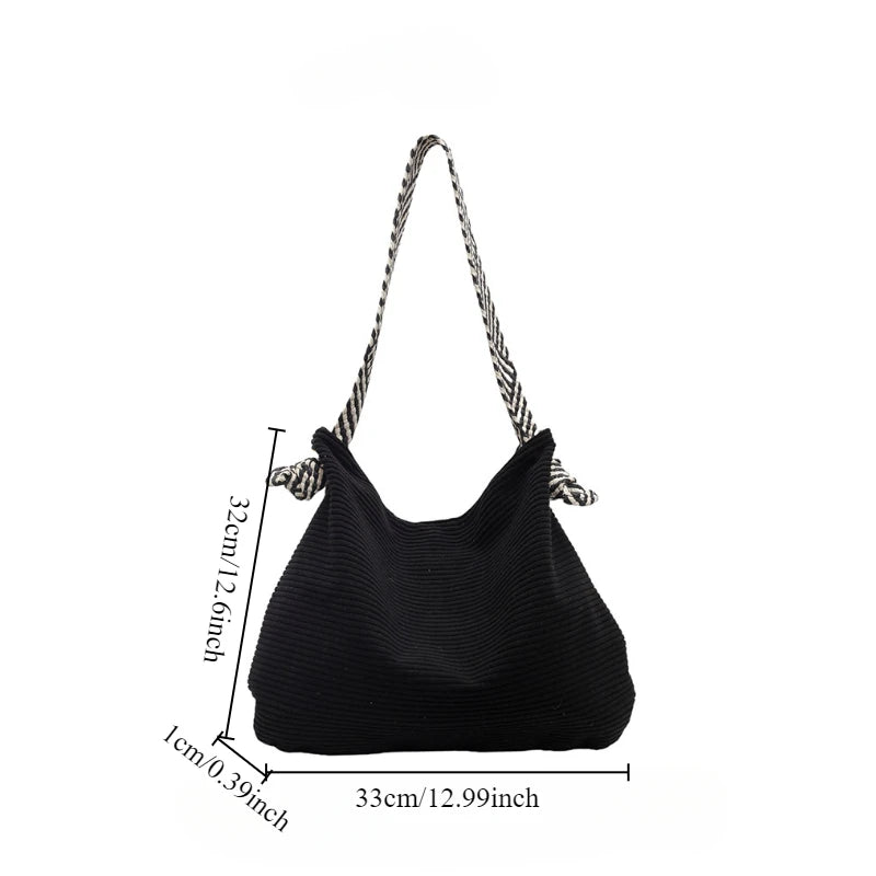 Bolsa Mujer Casual Pana Pequeña