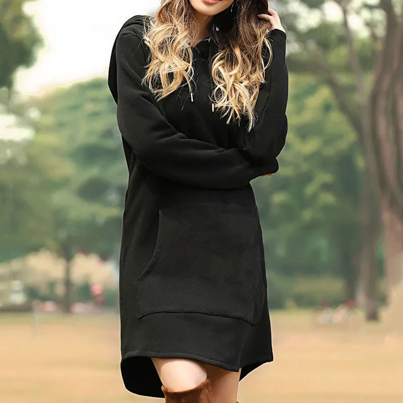 Sudadera Mujer Larga Comoda Casual