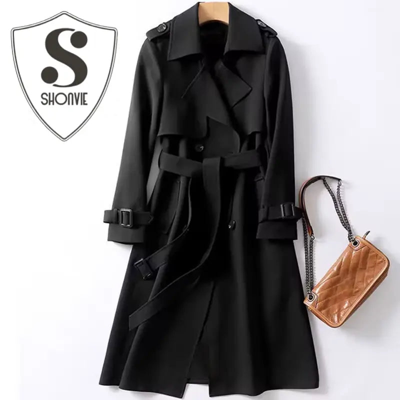 Abrigo Lluvia Gabardina Trench Coat
