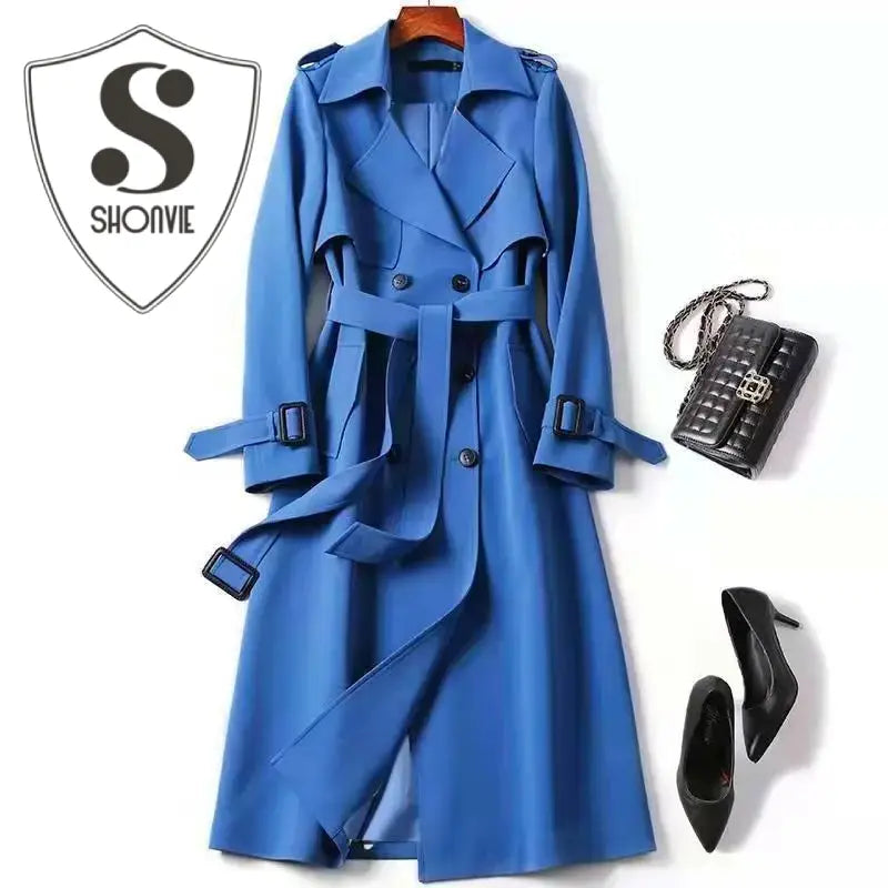Abrigo Lluvia Gabardina Trench Coat