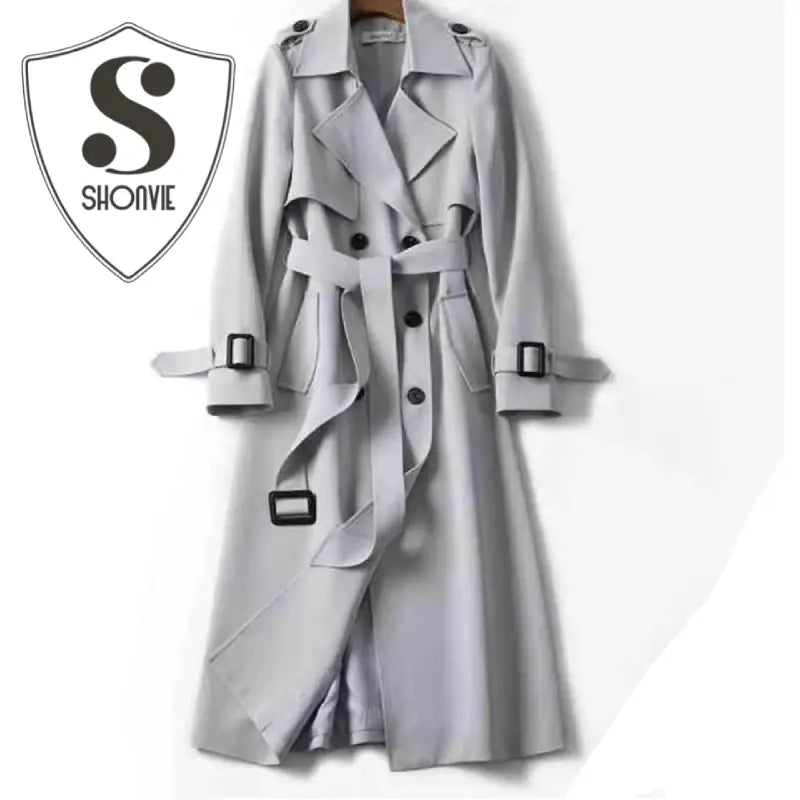 Abrigo Lluvia Gabardina Trench Coat