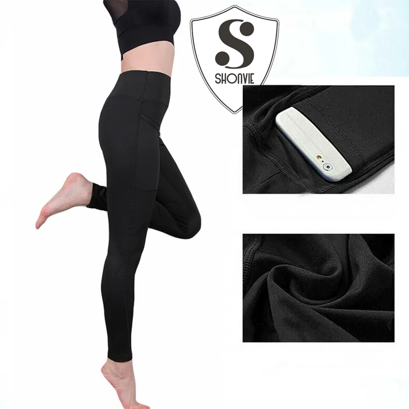 Leggings Mujer Yoga Pantalon Bolsillos