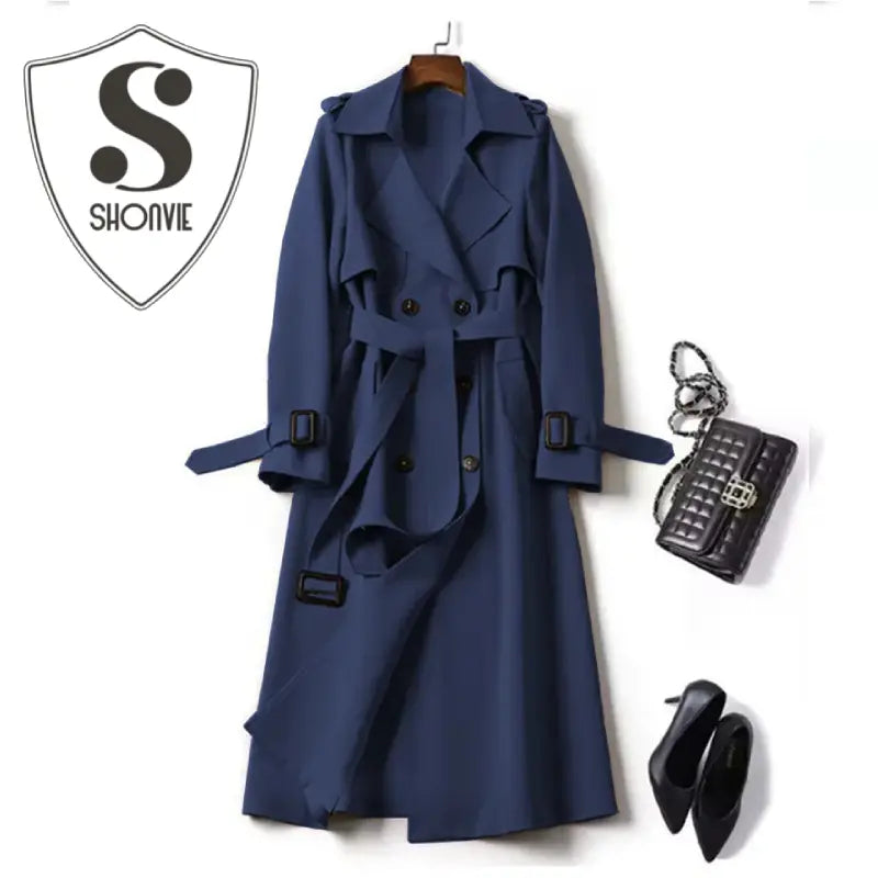 Abrigo Lluvia Gabardina Trench Coat