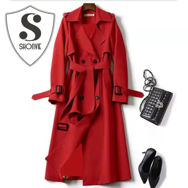 Abrigo Lluvia Gabardina Trench Coat