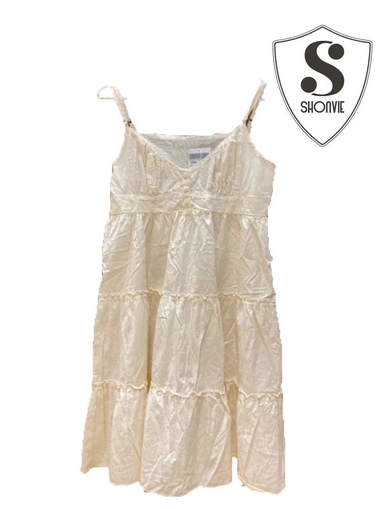 Vestido Casual Mujer Vintage Bordados