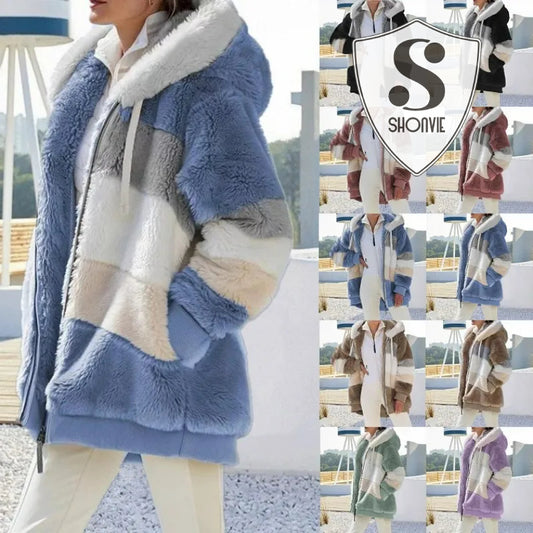 Women's Large Comfortable Jacket Coat