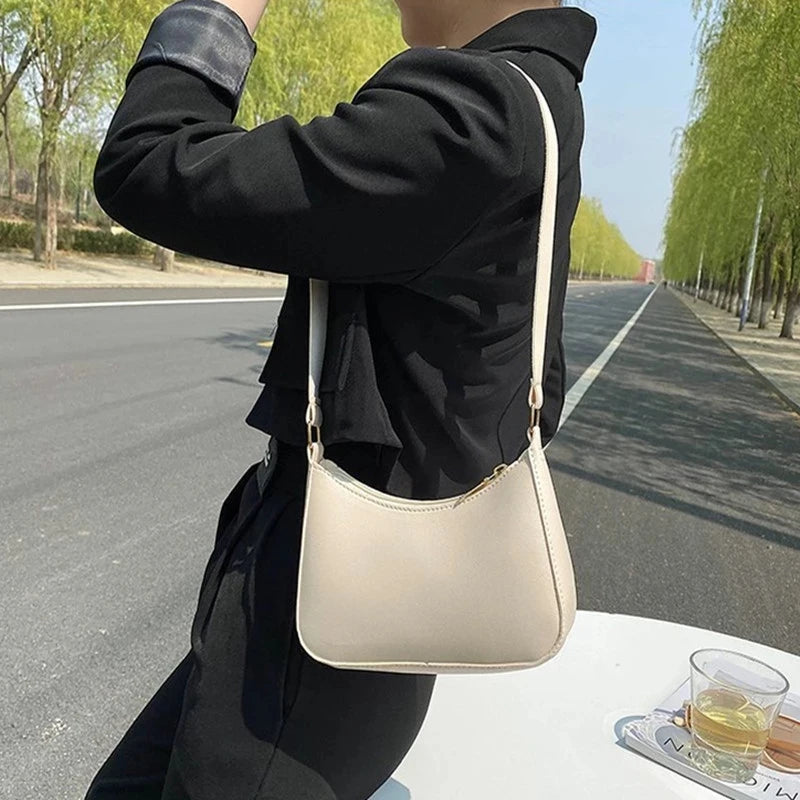 Damenmode Retro Leder Freizeittasche
