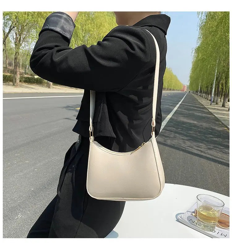 Damenmode Retro Leder Freizeittasche