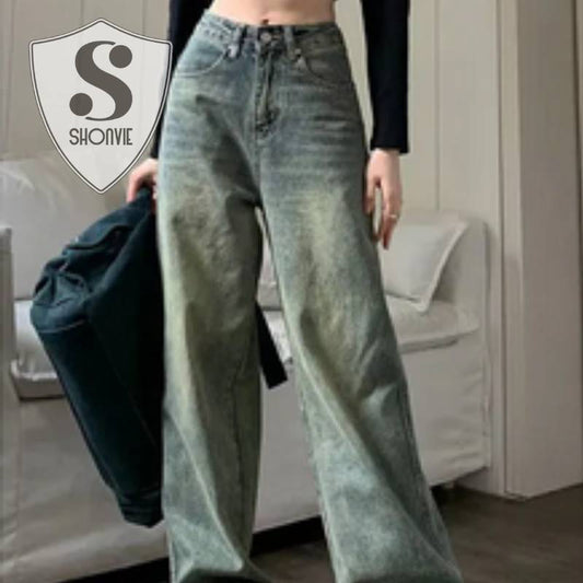 Women's Vintage High Waisted Pants