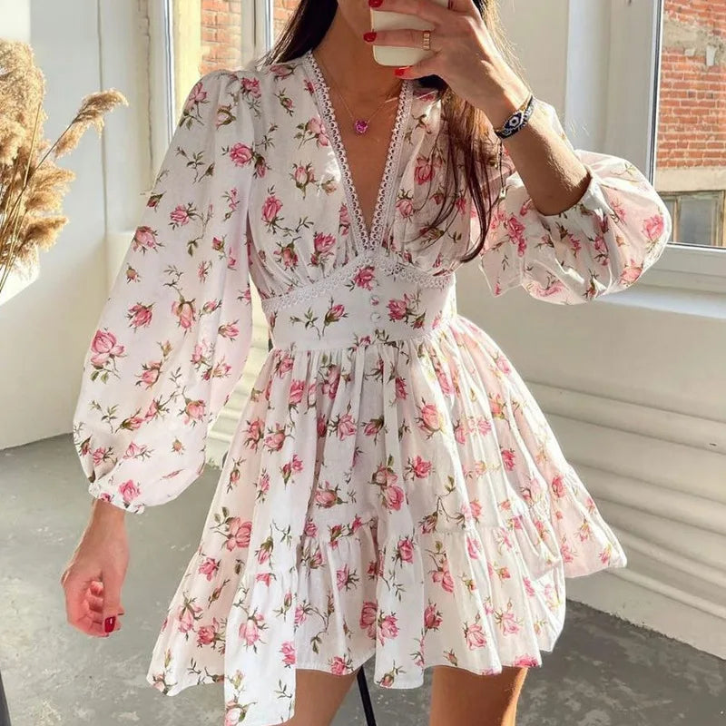 Vestido Mujer Corto Verano Comodo