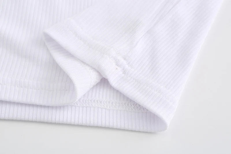 Camiseta Mujer Básica Corta Cómoda