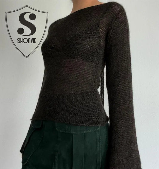 Lockerer, frischer Sommerpullover für Damen