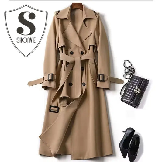Abrigo Lluvia Gabardina Trench Coat